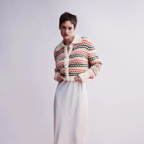 Zara knit cardigan🌈 - Picture 2 of 7